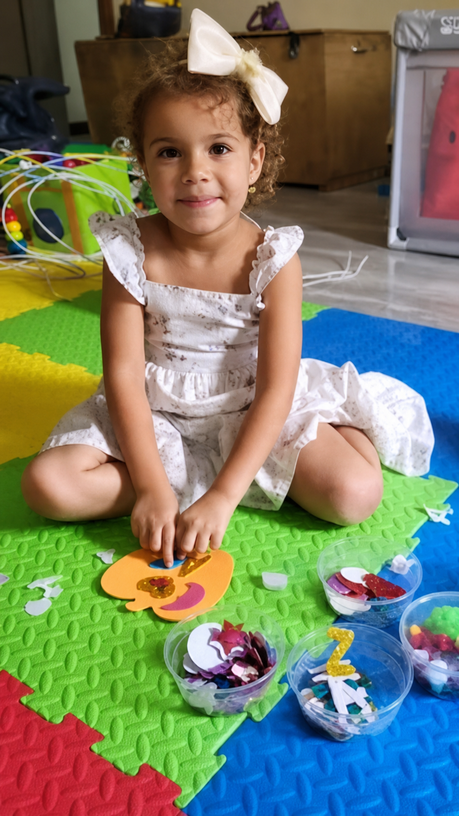 Child at Purple Crayons International School